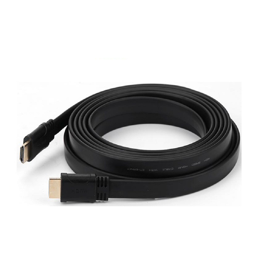 Dây hdmi dẹp cáp hdmi dẹt chuẩn 1.4 full hd 1080 chống nhiễu truyền tín hiệu tốt dây dài từ 1.5m đến 20m