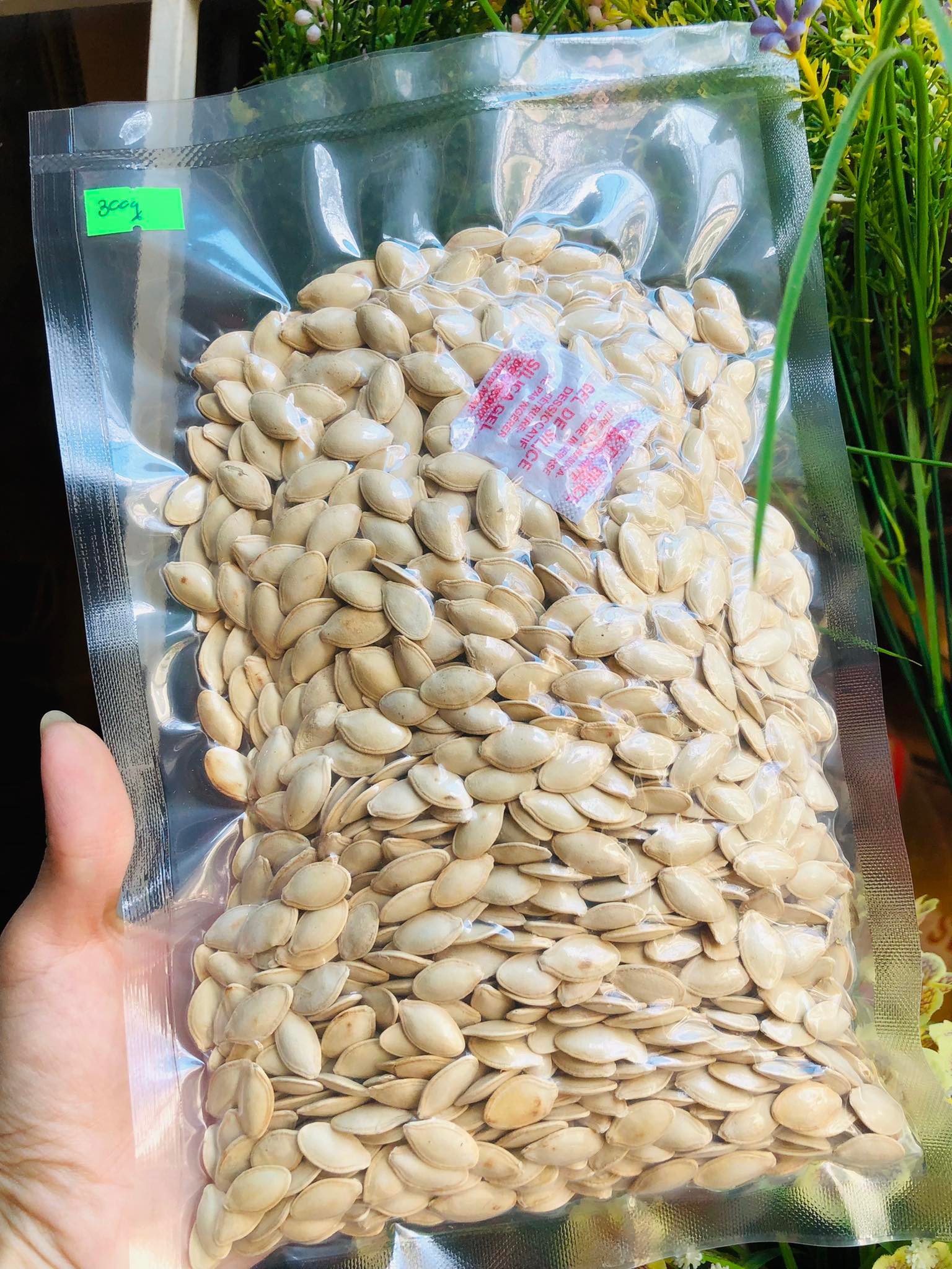 HẠT BÍ RANG TAY GIÒN NGON BÉO GÓI 500GR