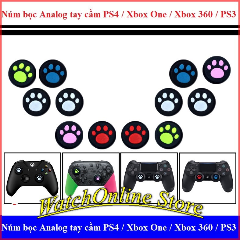 Núm bọc bảo vệ analog tay cầm ps4 / xbox one / xbox 360 / ps3