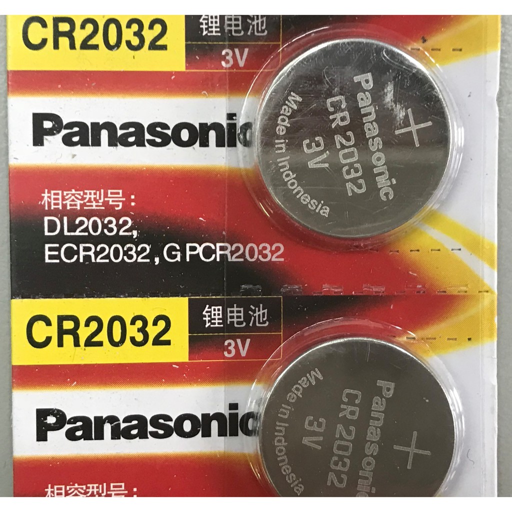 Pin Cúc Áo CR1632 - 3V Lithium Panasonic - Made in Indonesia