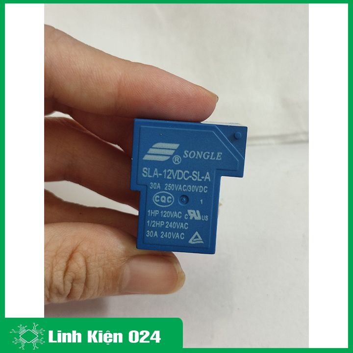 Rơ le, relay songle SLA 12V 30A 5 chân