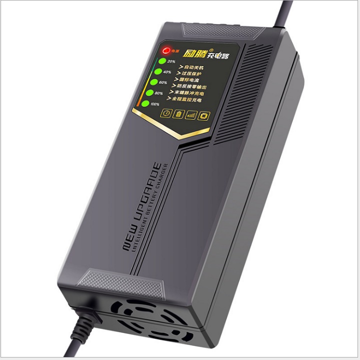 Sạc xe đạp điện 48V 12AH chân vuông