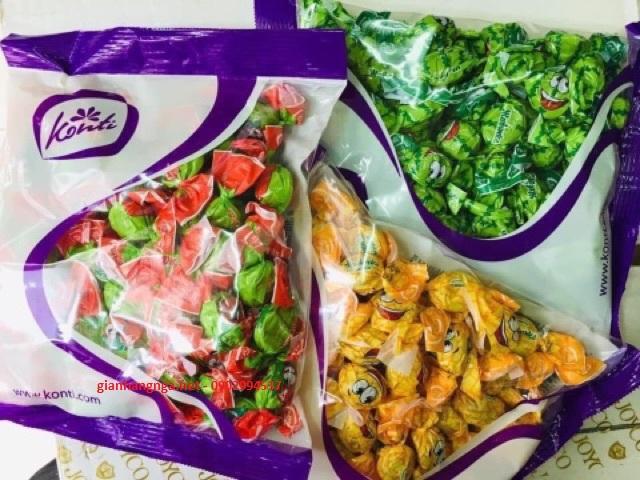 Kẹo dẻo trái cây Konti Nga bịch 250gr