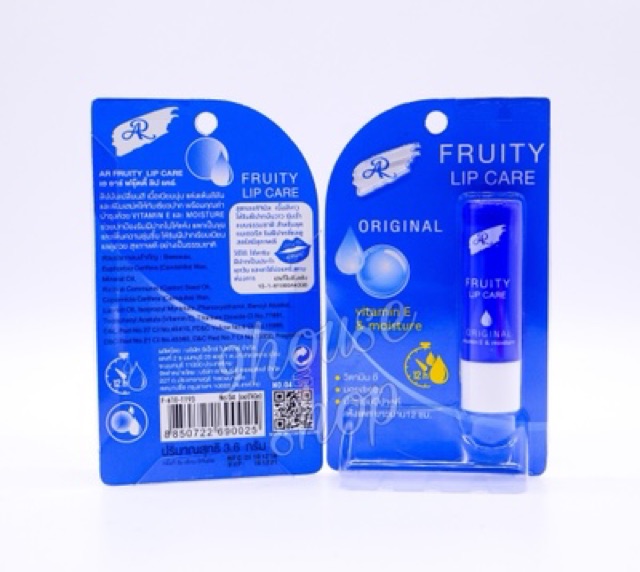 Son Dưỡng Môi Fruity Lip Care Thailand