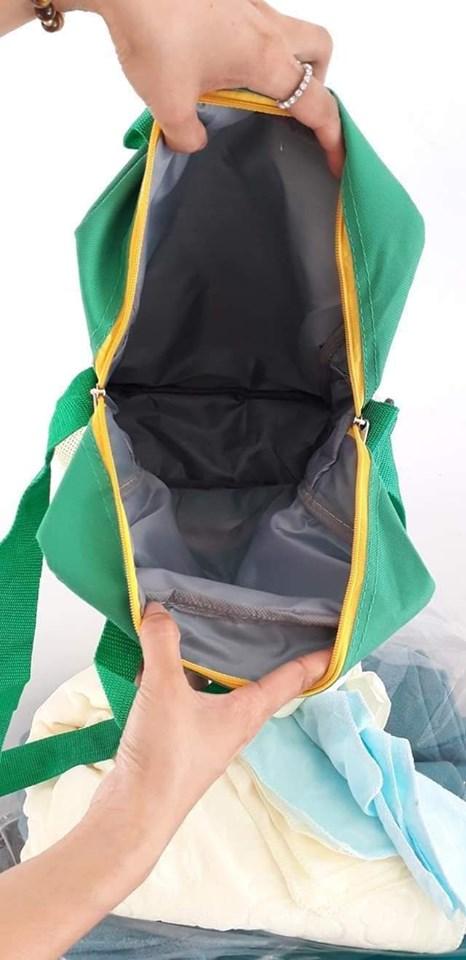 Túi đeo chéo milo kích thước 31x25x10cm