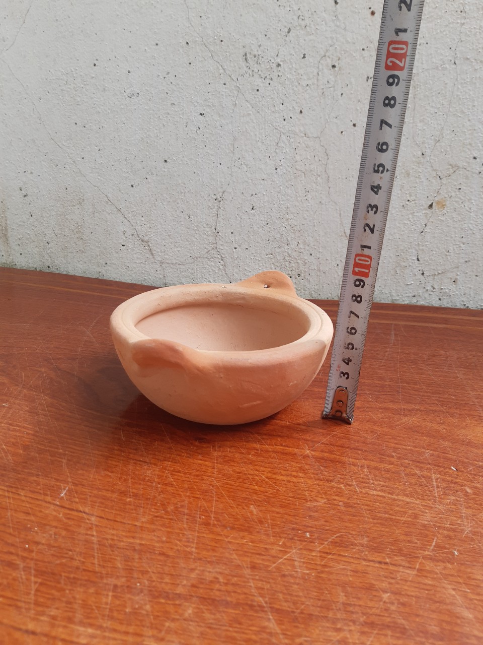 Nồi đất khoa quẹt đáy bằng ( biên hòa )