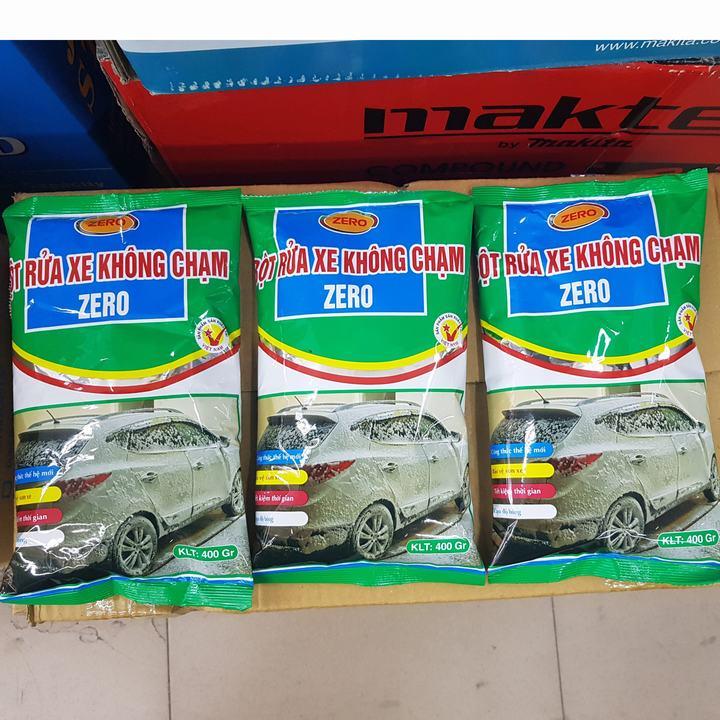 Bột rửa xe không chạm Zero gói 400g