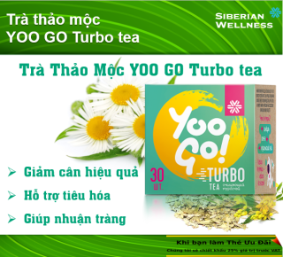 Trà thảo mộc Yoo Go Turbo Tea giúp giảm cân hiệu quả và an toàn thumbnail