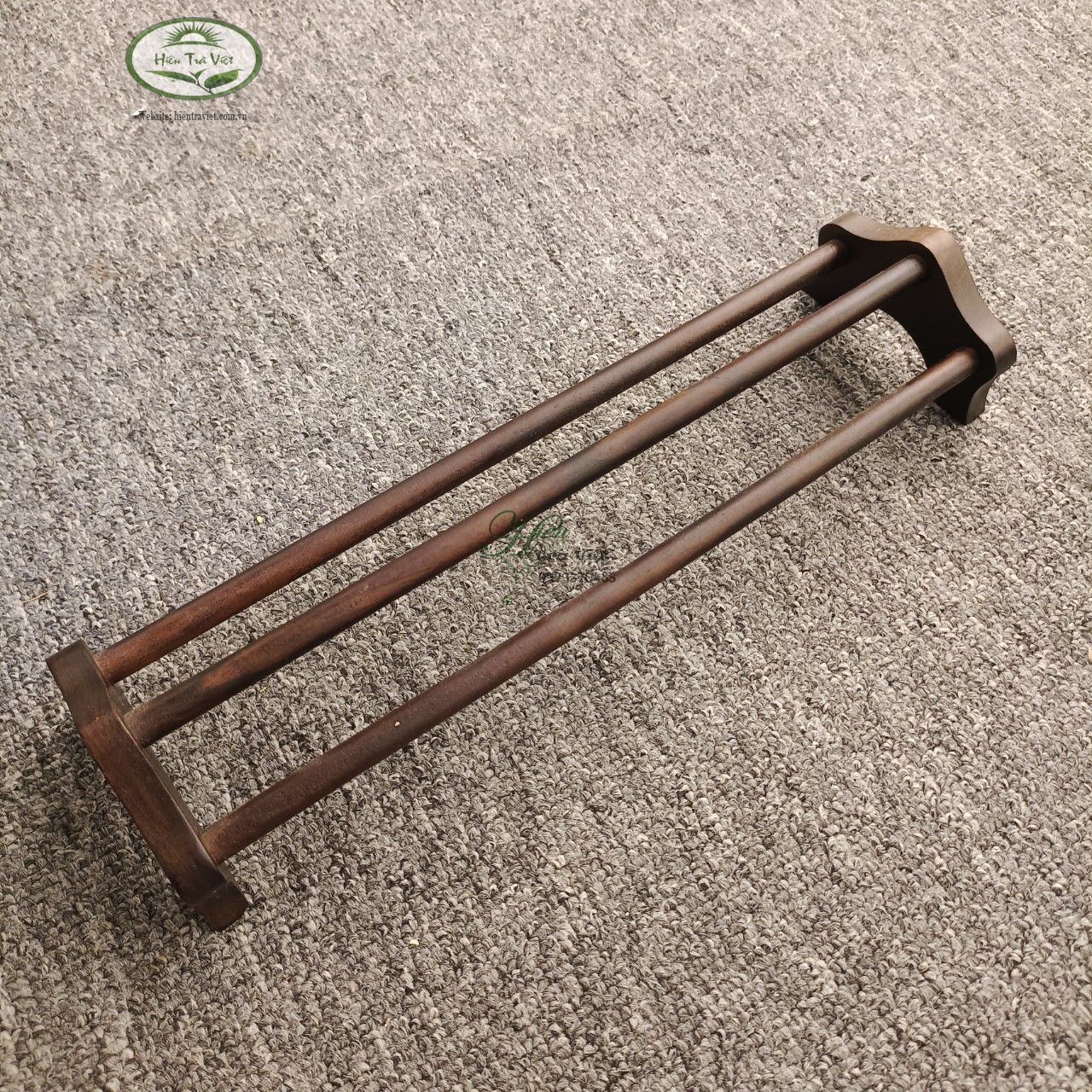 Gác chén trà gỗ - gác chén trà tre 3 kiểu dáng
