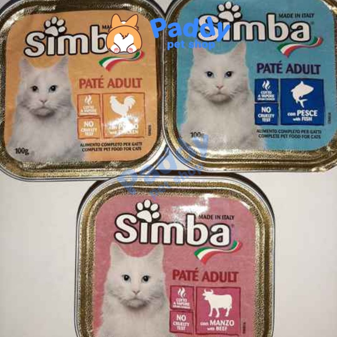 Pate Simba Cho Mèo Trưởng Thành (Nhập khẩu Ý)