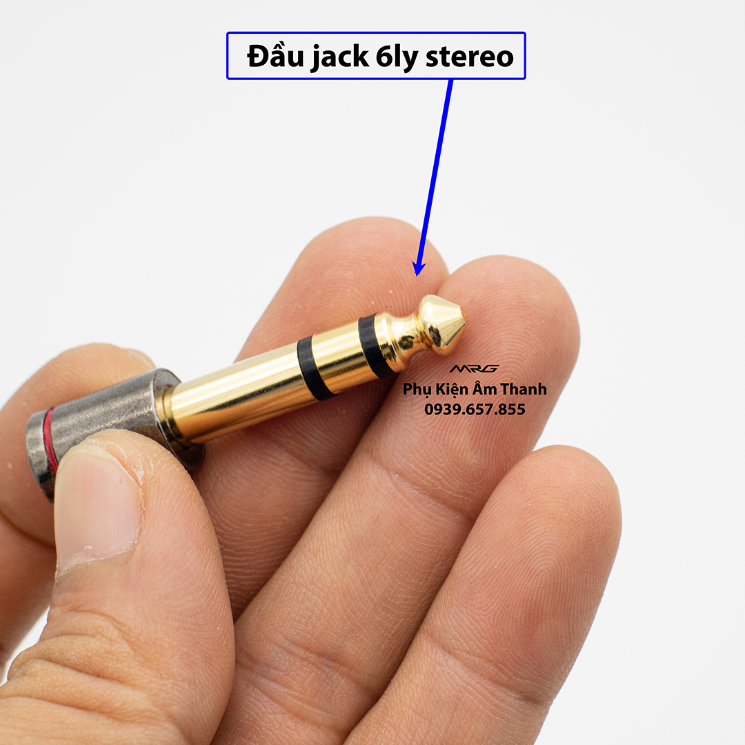 Đầu Chuyển Jack 6 Ly Ra 3.5 (đầu 6 ly ra lổ cắm 3.5) giá 1 chiếc. JC