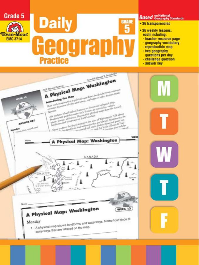 [Trọn Bộ] Daily Geography Practice (6 book)