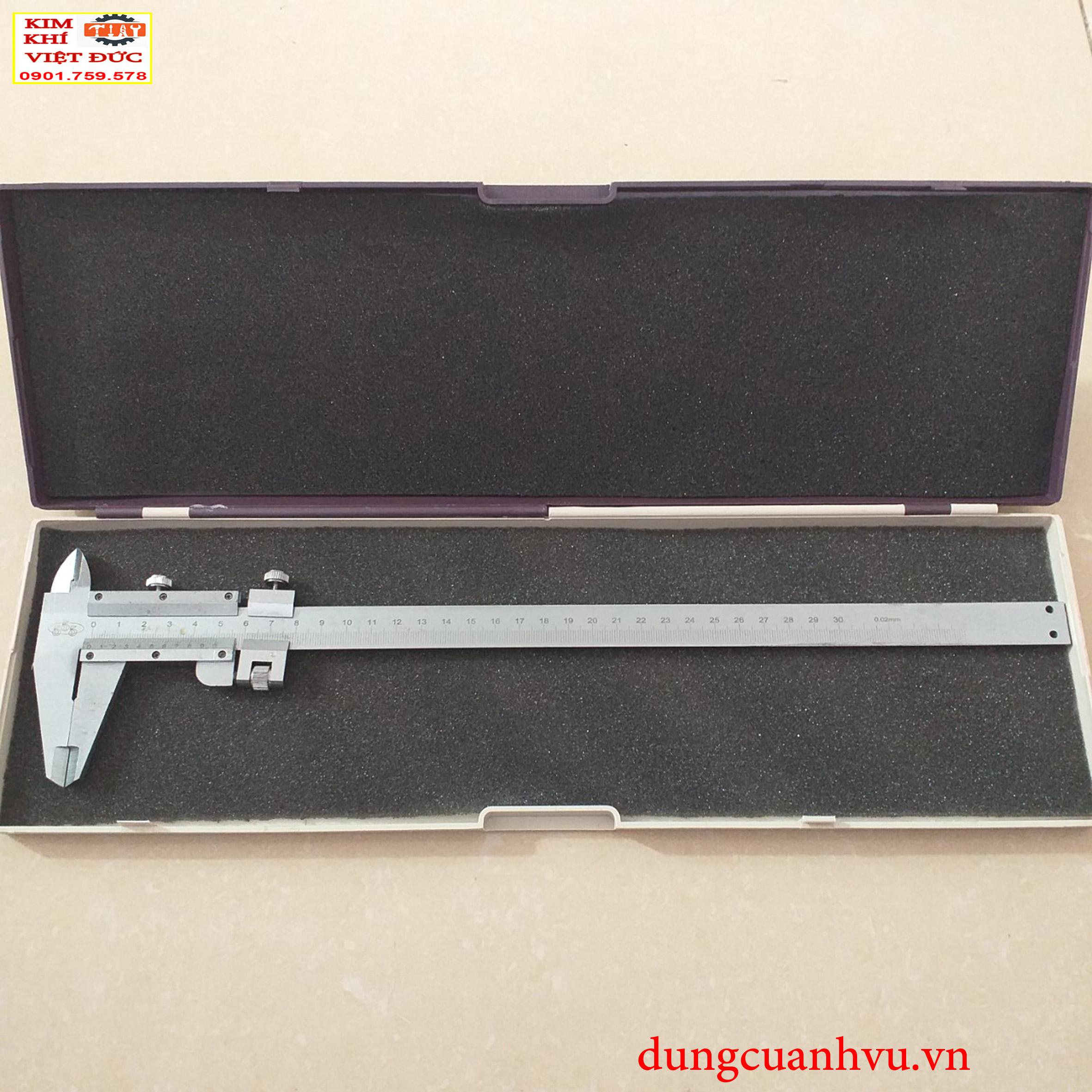 Thước cặp kẹp cơ khí thép không rỉ 0-300mm