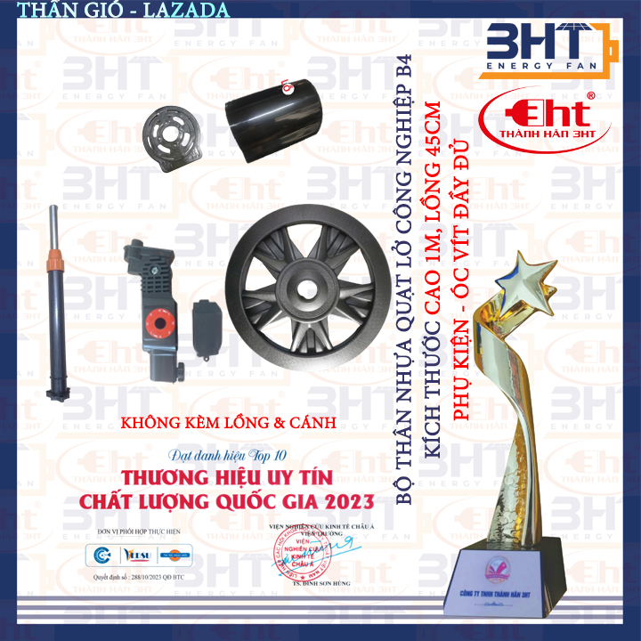 BỘ THÂN QUẠT LỠ B4 (KO CÓ ĐỘNG CƠ)