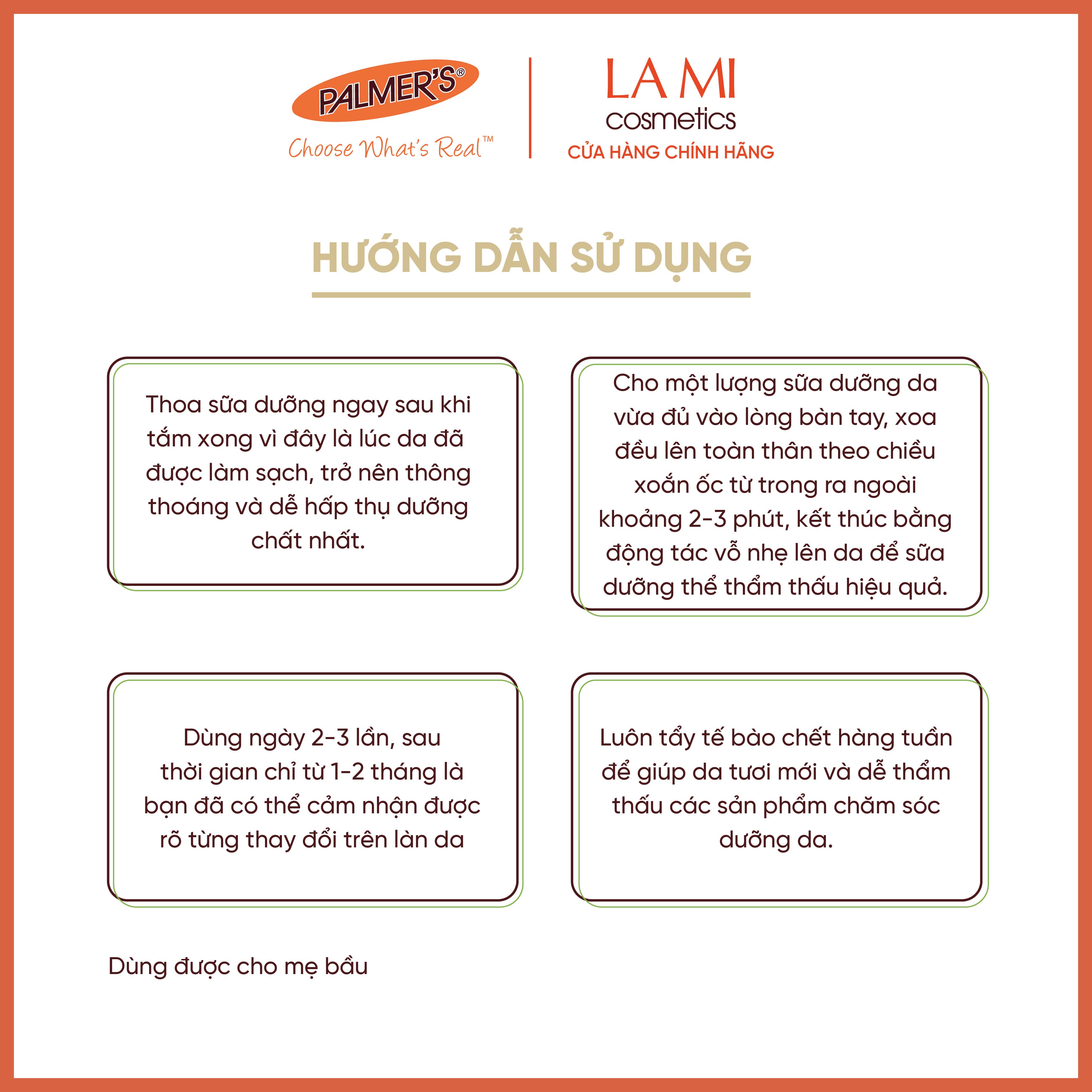 Sữa dưỡng thể dưỡng mềm da Olive Palmer's 250ml