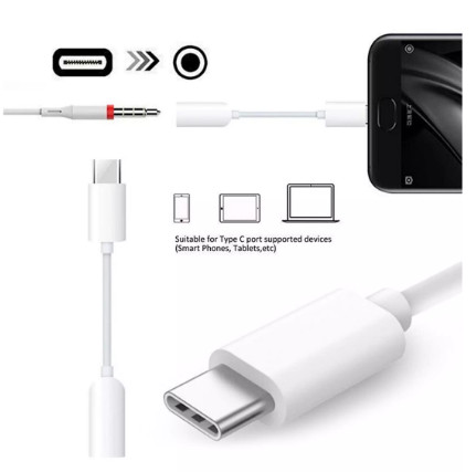 Cáp Chuyển Đổi Type-C Sang Audio 3.5mm