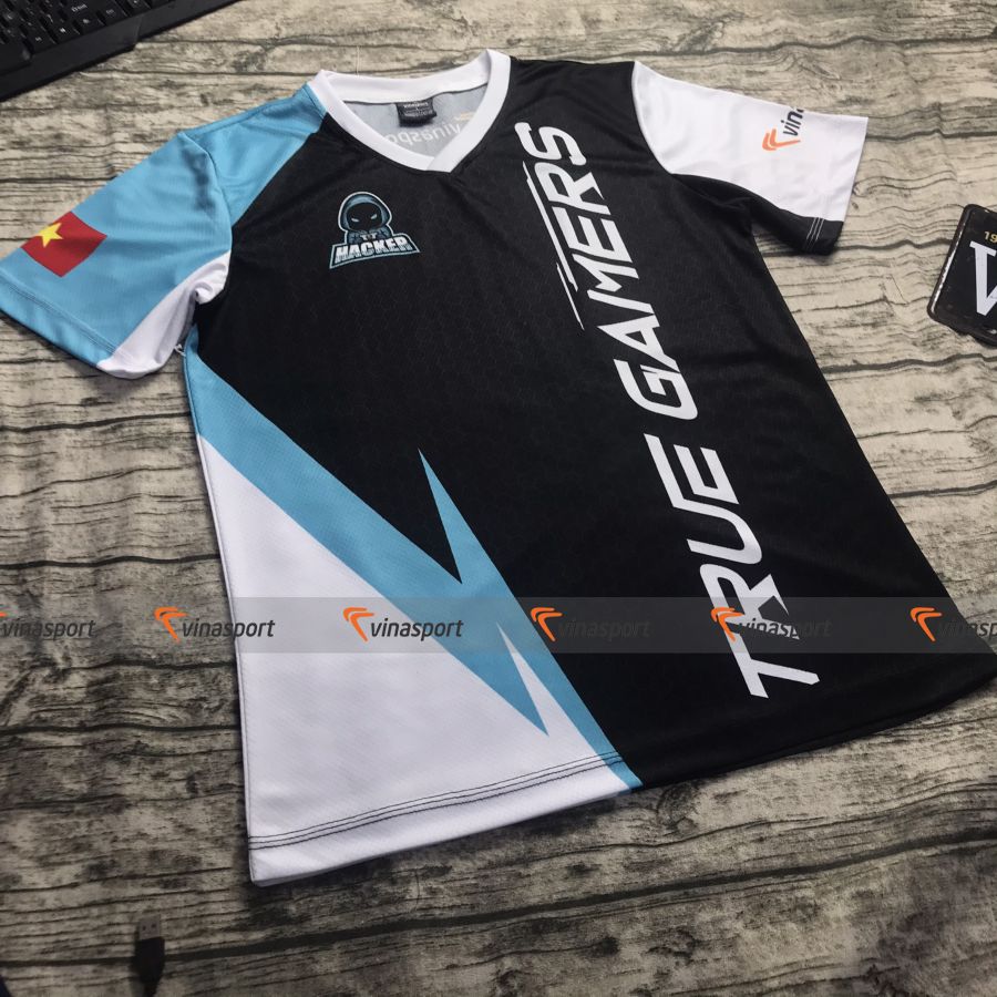 Áo thun game thủ esports Vinasport True Hacker
