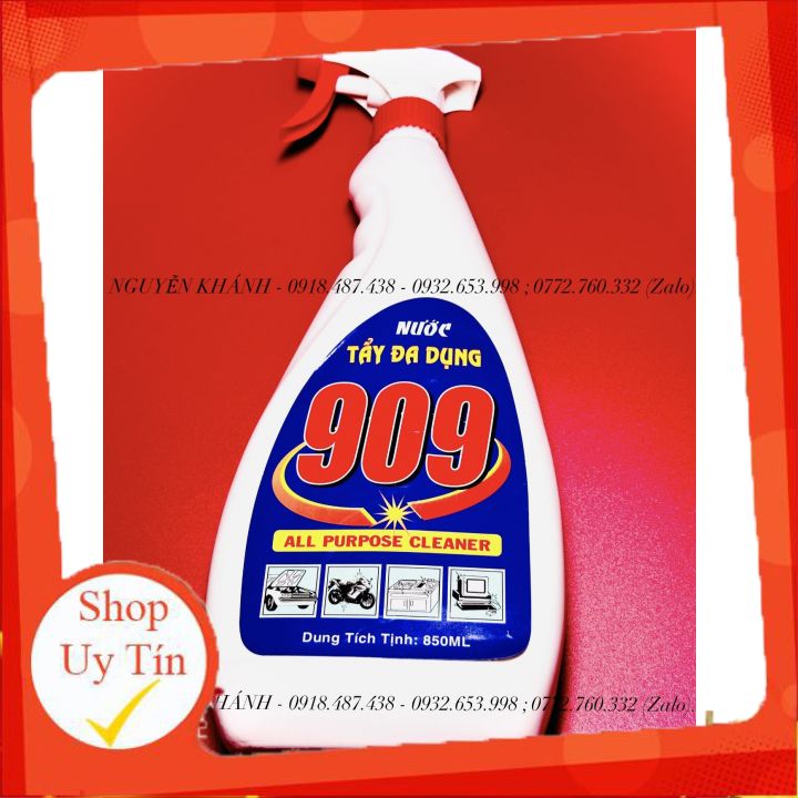 Nuớc tẩy da dụng 909 (có bán lẻ)
