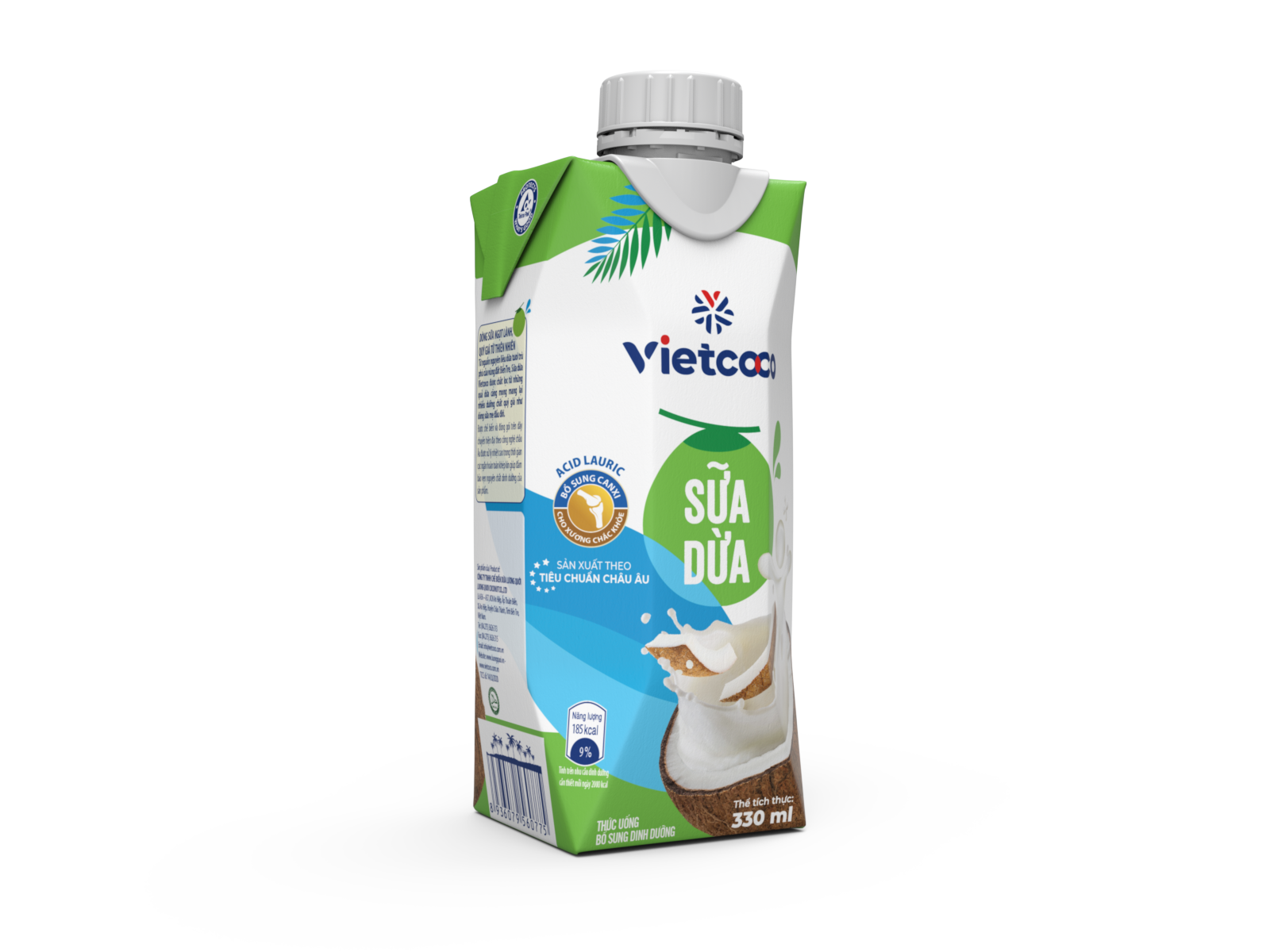 Sữa dừa UHT Vietcoco - hộp 330ml