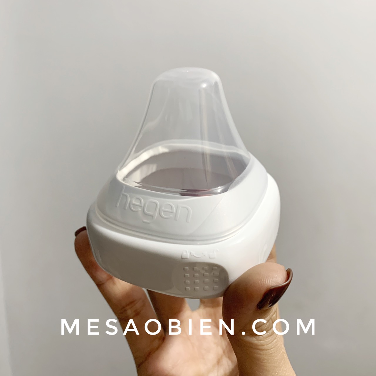 Bộ cổ và nắp bình sữa Hegen chính hãng