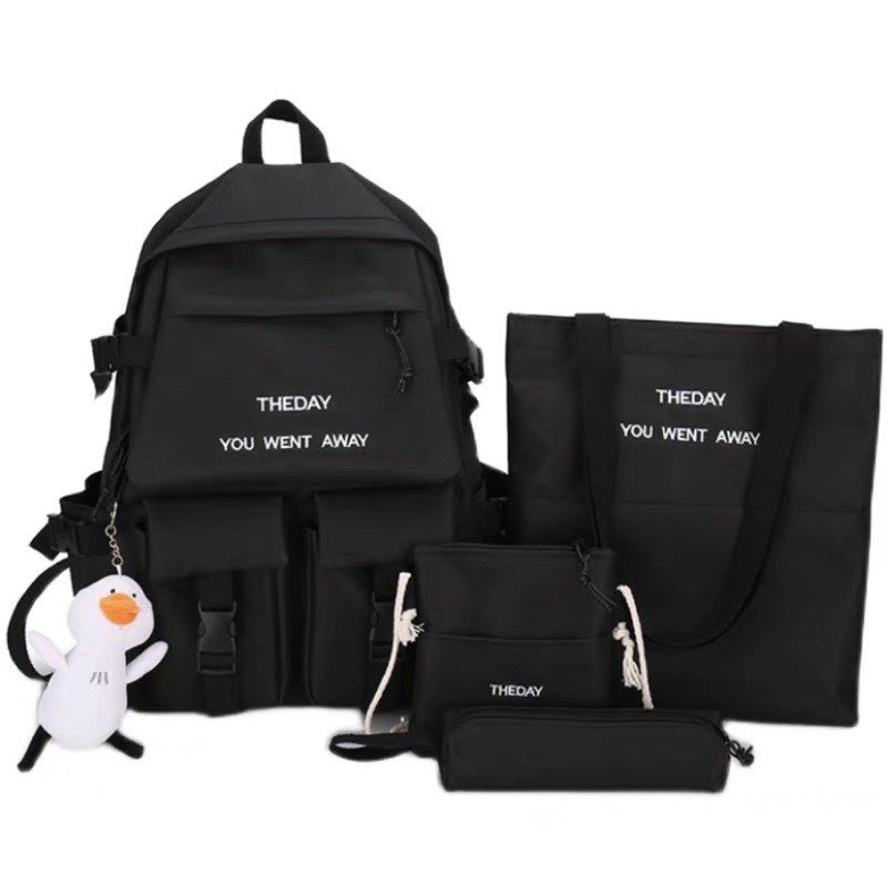 SET BALO 4 MÓN ĐI HỌC SINH CẤP 1,2,3 THE WENT DAY