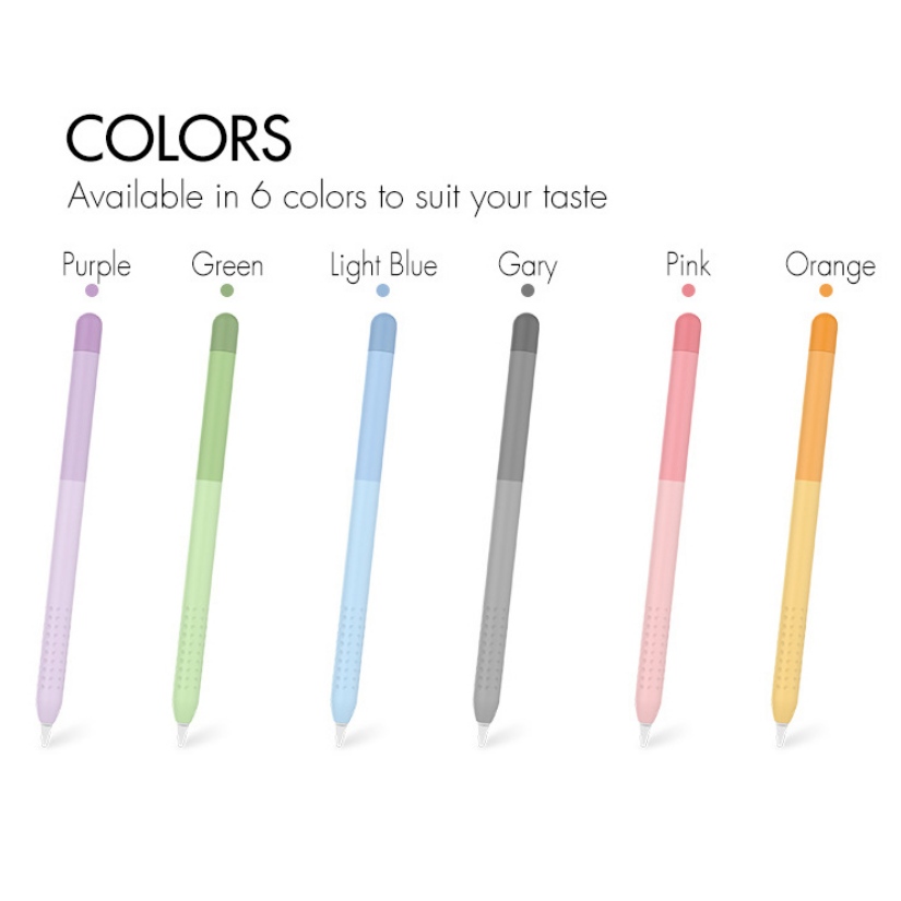 [HCM]Silicon Bảo Vệ Apple Pencil 2 Màu Gradient AHASTYLE