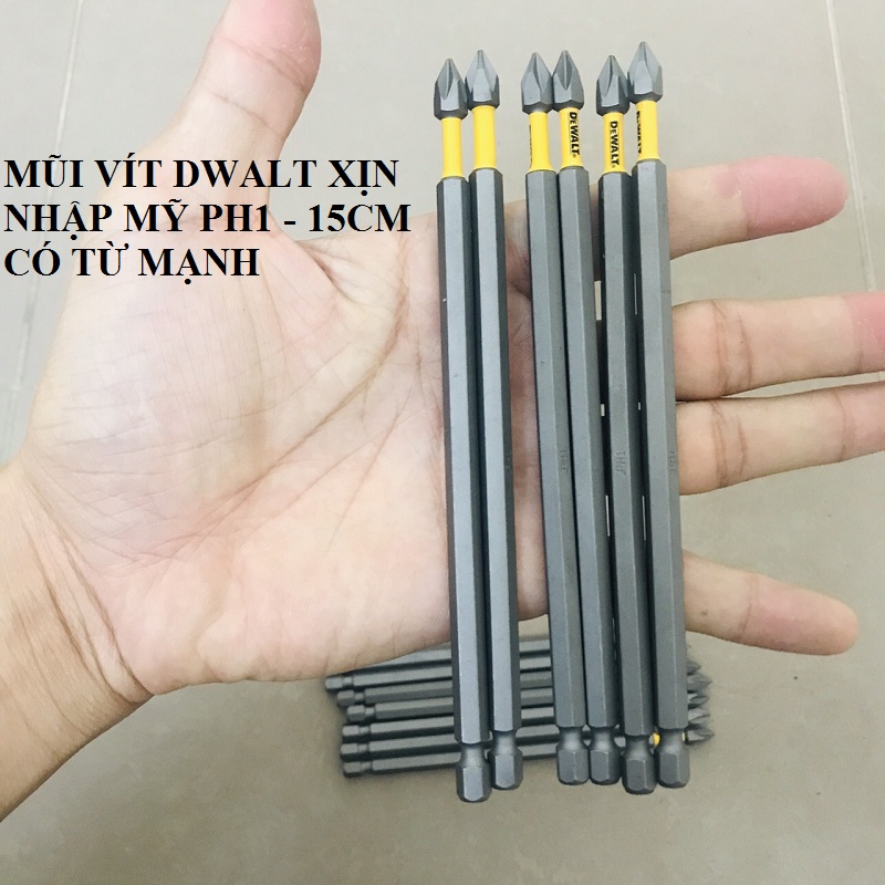 Đầu bắn vít Dwalt xịn Ph1 - 15cm