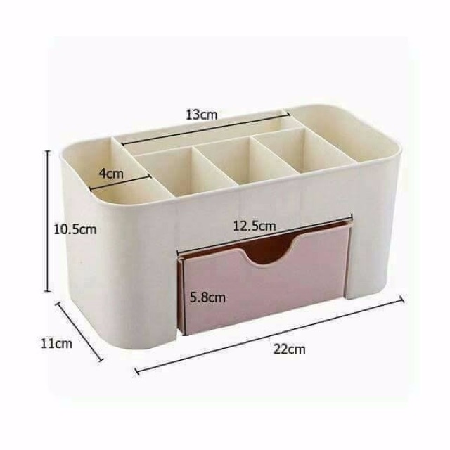 Kệ đựng mĩ phẩm kiểu mới siêu tiện dụng ( 1 tầng nhiều ngăn)