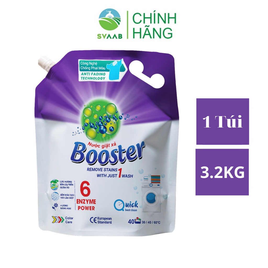 NƯỚC GIẶT BOSSTER 6 trong 1 can 3.7kg