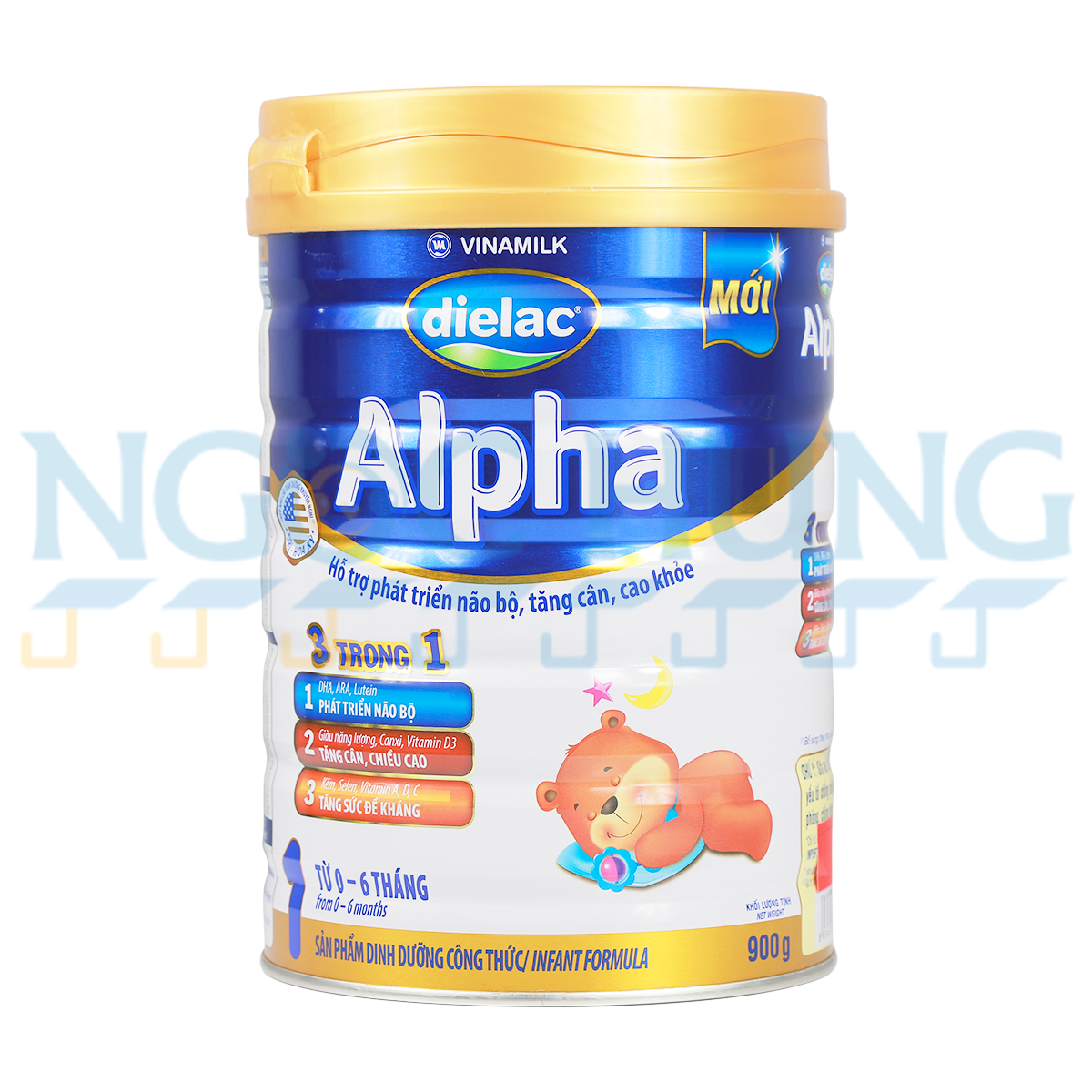 Sữa bột Vinamilk Dielac Alpha 1 (cho bé từ 0-6 tháng) - 900g