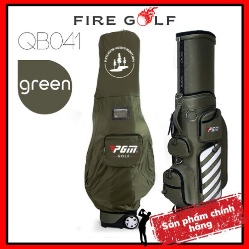 Túi đựng gậy golf PGM CHÍNH HÃNG QB041 có bánh xe đi máy bay chắc chắn dễ di chuyển
