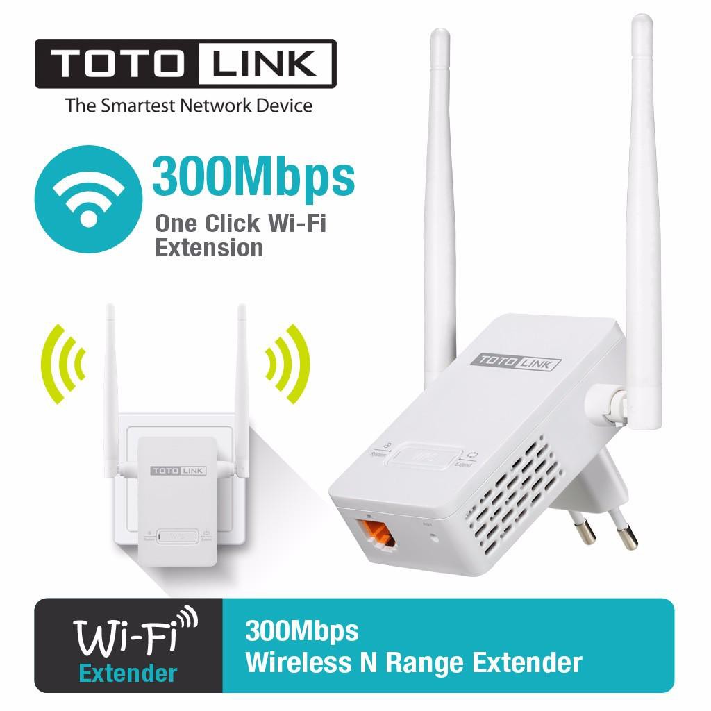 [HCM][ Mẫu Mới 2020 ] Mở rộng sóng Wi-Fi chuẩn N 300Mbps - EX200 - TOTOLINK - Kích Siêu Khỏe - Chính Hãng