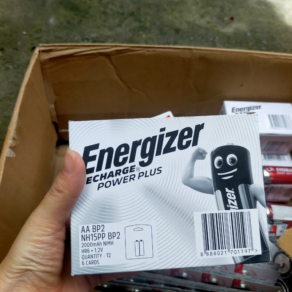 {HÀNG CHÍNH HÃNG} Pin sạc Energizer AA ( 2A ) 2000mAh vỉ 2 viên