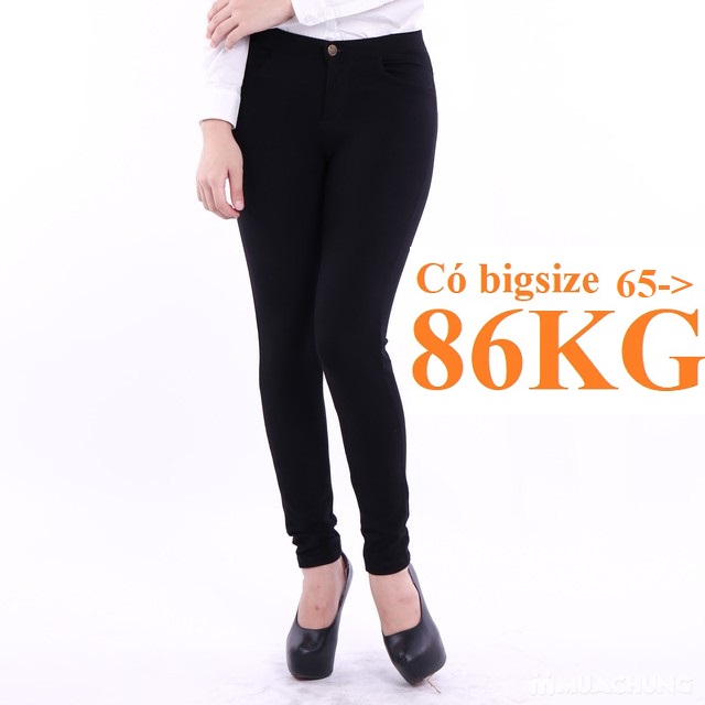 QUẦN TREGGING CẠP KHUY KHÓA SIZE TO 3XL 4XL 5XL 6XL 7XL BIG SIZE Vải Thun Dày, Co giãn Rất Tốt Phù Hợp Người Mập