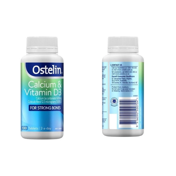 Canxi bầu Ostelin 130V