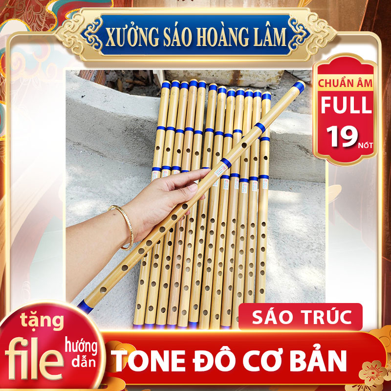 Sáo trúc tone đô c5 cơ bản