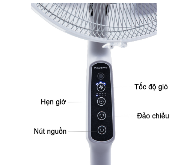 [HCM]QUẠT ĐỨNG ASIA D16028 - CÓ REMOTE