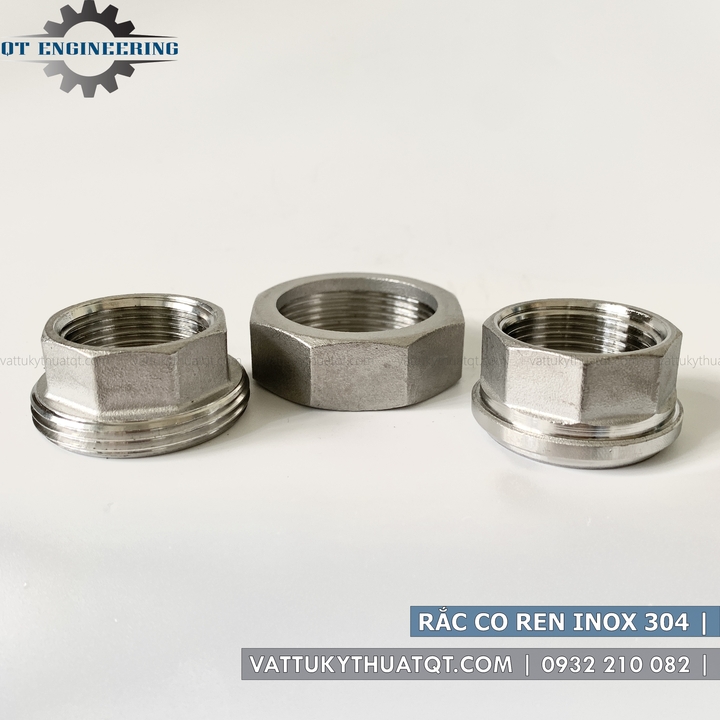 Rắc Co Nối Ren Inox 304 | VATTUKYTHUATQT.COM