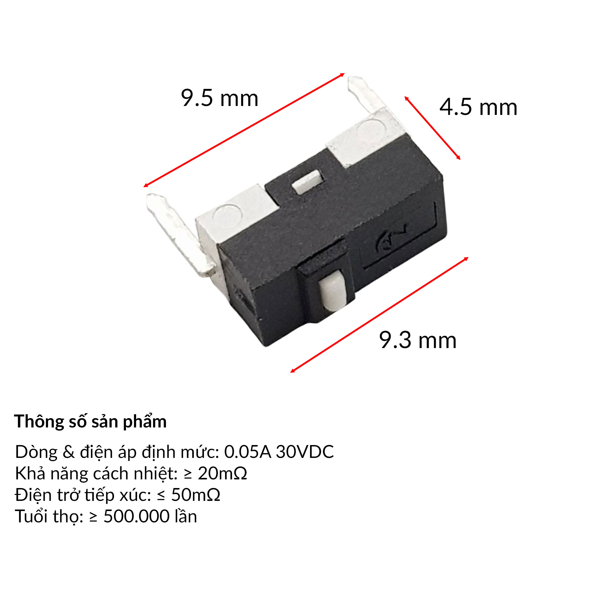 Công tắc hành trình công tắc chuột Micro Switch
