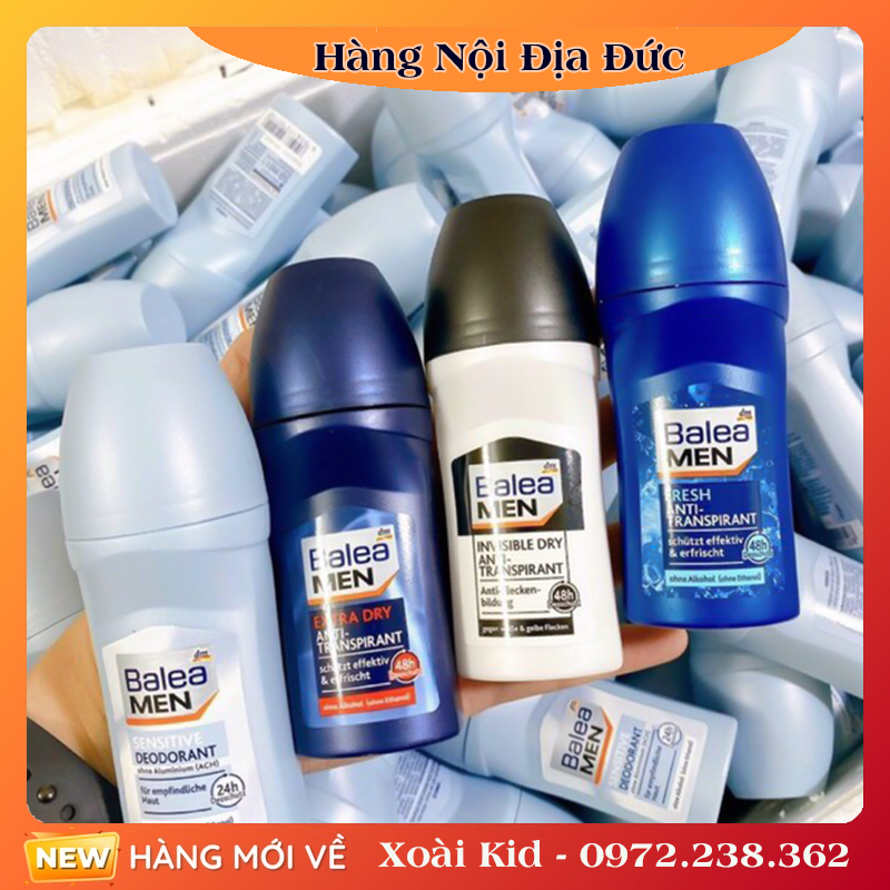 [Hàng nội địa Đức] Lăn khử mùi Balea men của Đức