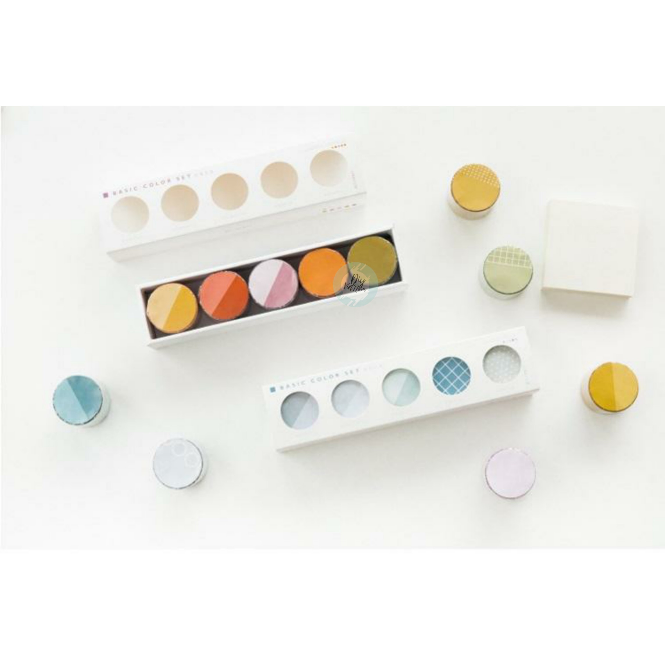 [HCM]BỘ BĂNG KEO BASIC COLOR