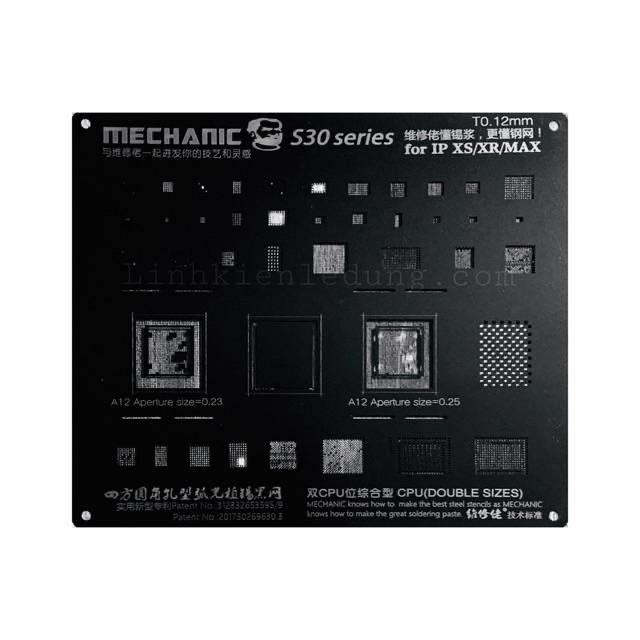 Vỉ làm chân A& iC Mechanic S30 từ 6G đến XSM