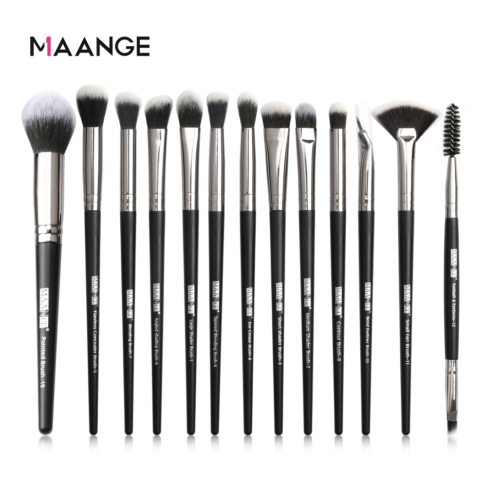 Bộ 13 Cọ Trang Điểm MAANGE Chuyên Nghiệp