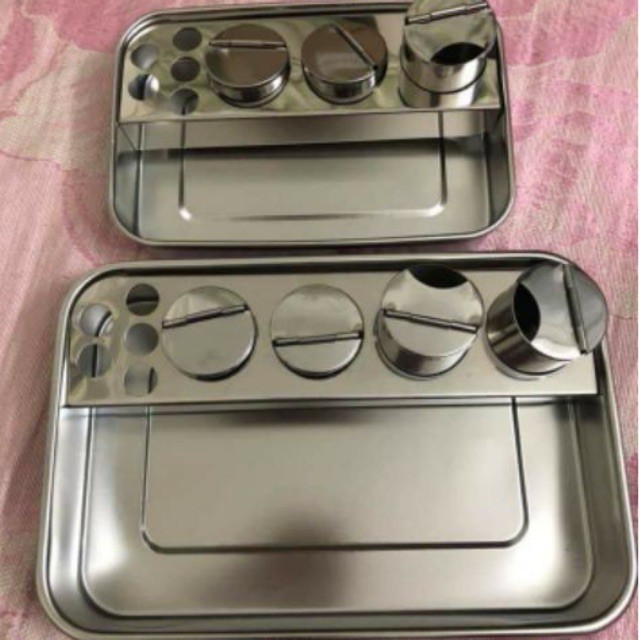 khay đựng dụng cụ y tế, spa inox đa năng