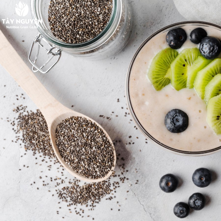 Hạt Chia Đen Hữu Cơ TANU NUTS Nhập Khẩu Úc