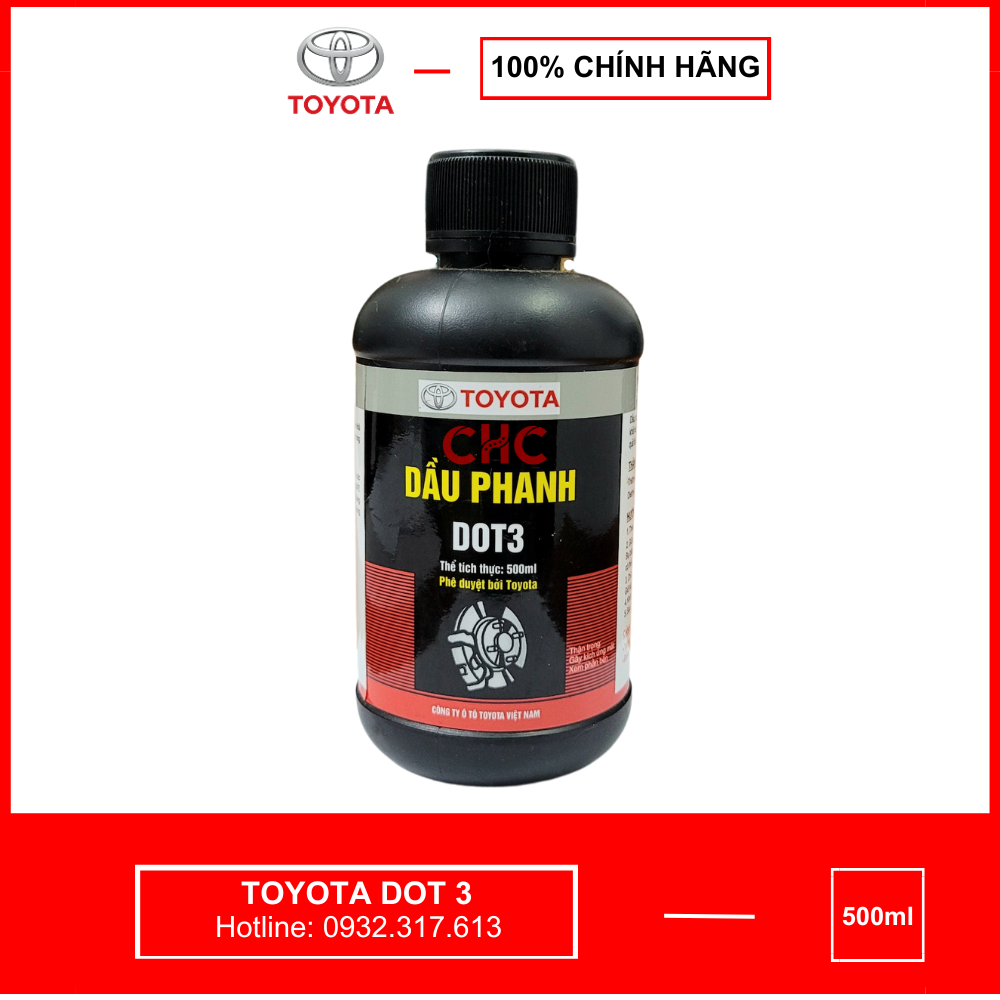 Dầu phanh dầu thắng Toyota DOT3 [CHÍNH HÃNG]