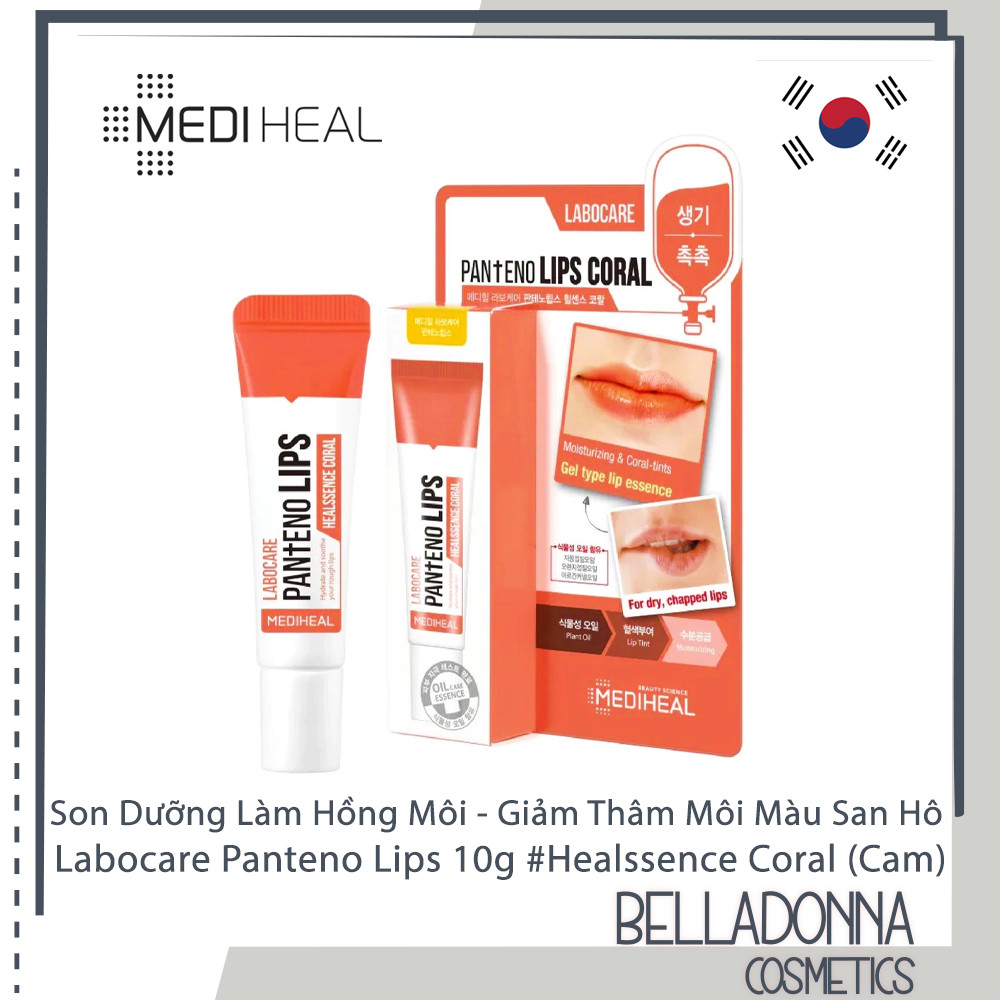 [HCM][5 Loại] Son Dưỡng Làm Mềm Mịn, Chống Khô Môi,  Giảm Thâm Môi Labocare Panteno Lips 10ml