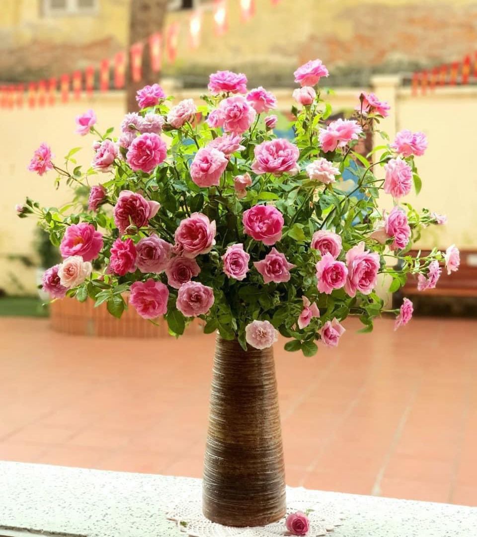 Bình Hoa Lọ Hoa Men Mộc Dáng Búp Gốm Sứ Bát Tràng - Gốm Bích