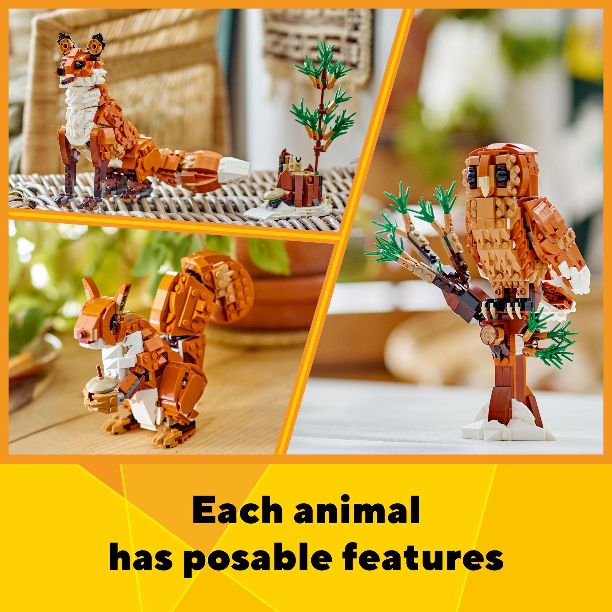 LEGO CREATOR 31154 Đồ chơi lắp ráp Mô hình Cáo đỏ (667 chi tiết)