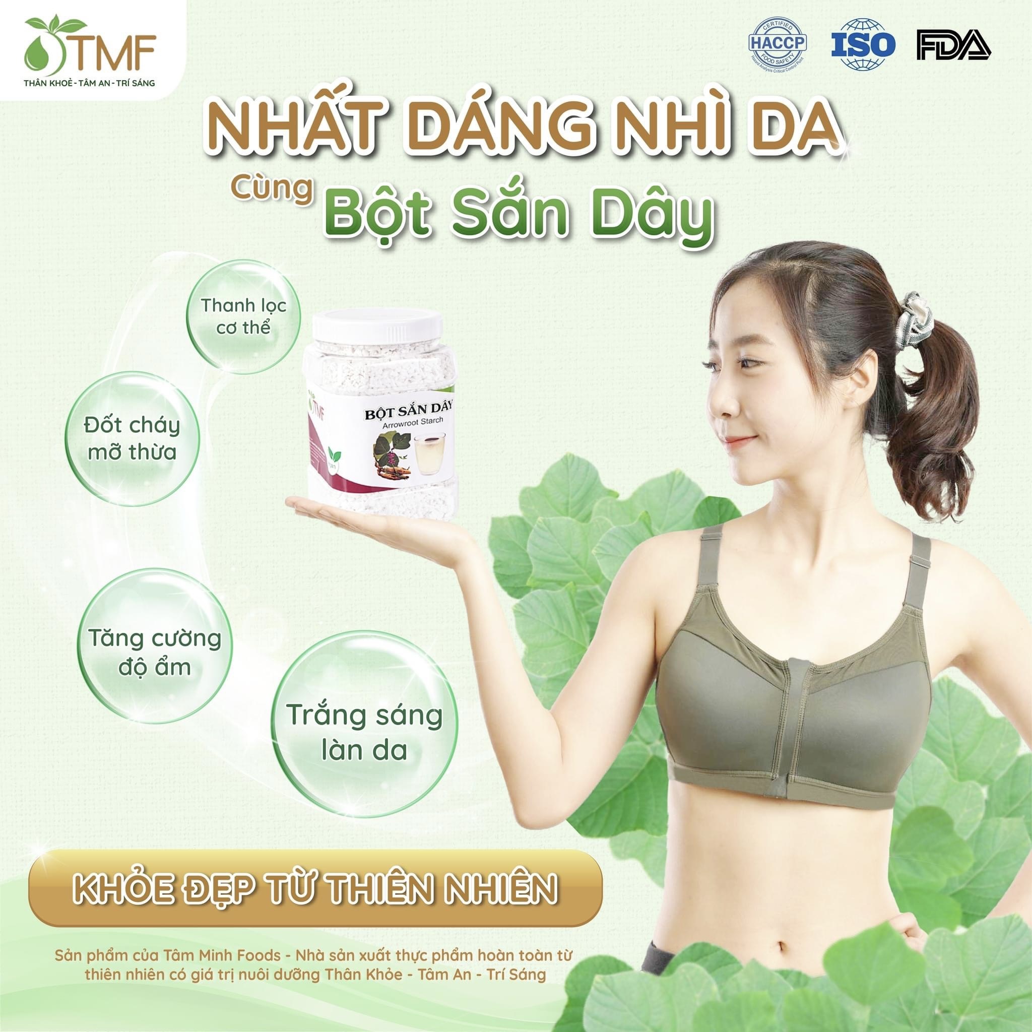 BỘT SẮN DÂY NGUYÊN CHẤT 500G